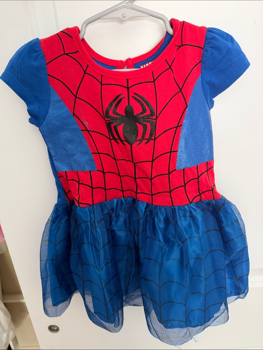 Marvel Red and Blue Spider-Girl Tutu Dress Costume